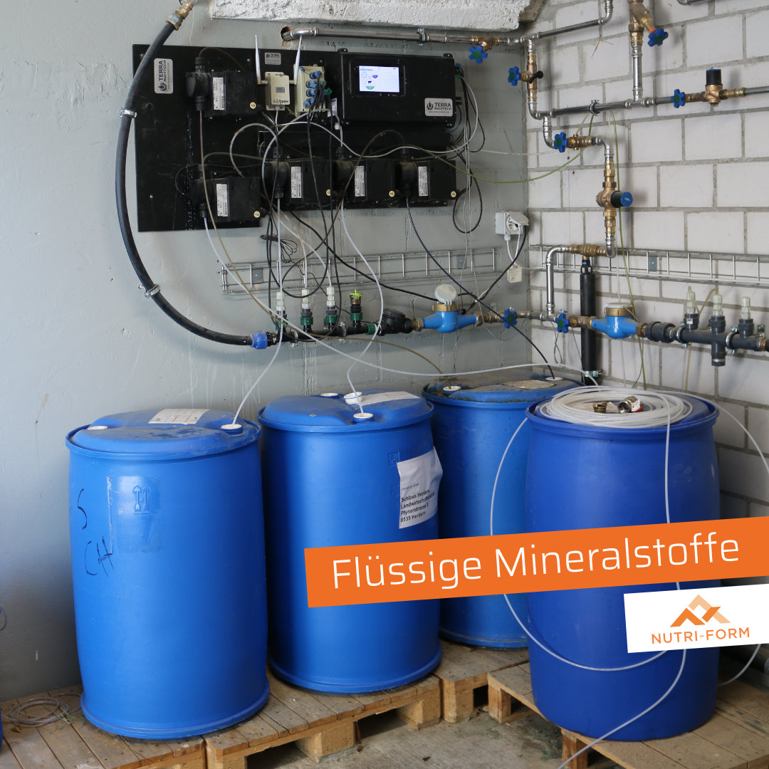 Flüssige Mineralstoffe